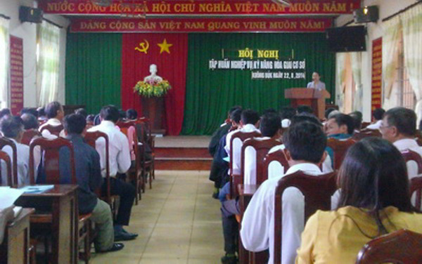 UBND huyện huyện Krông Búk tổ chức tập huấn kỹ năng, nghiệp vụ hòa giải ở cơ sở