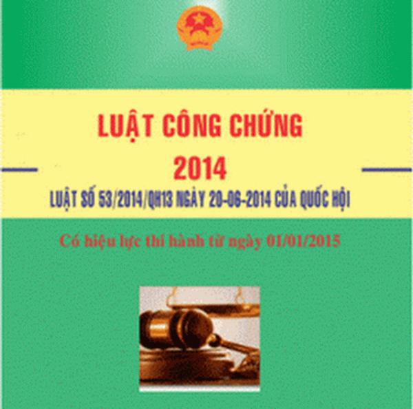 Luật Công chứng năm 2014: Tăng thời gian đào tạo nghề công chứng từ 06 tháng lên 12 tháng
