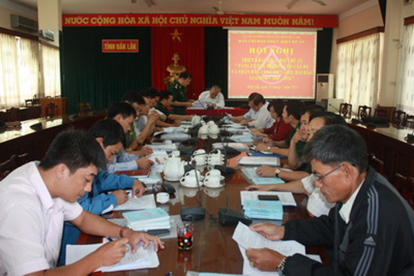 Ban Chỉ đạo Đề án “Tăng cường phổ biến giáo dục pháp luật cho cán bộ, nhân dân khu vực biên giới giai đoạn 2013 - 2016” của tỉnh ban hành Quy chế hoạt động