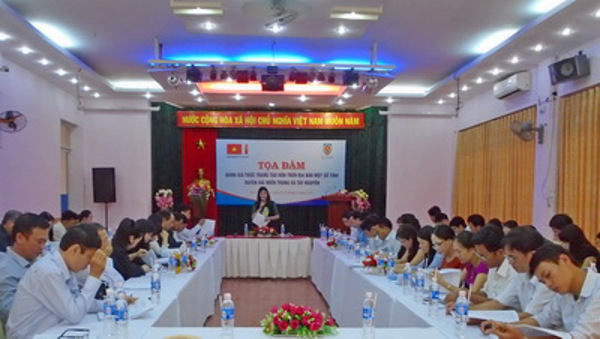 Bộ Tư pháp tổ chức Tọa đàm với chủ đề “Đánh giá thực trạng tảo hôn trên địa bàn một số tỉnh duyên hải miền Trung và Tây Nguyên”