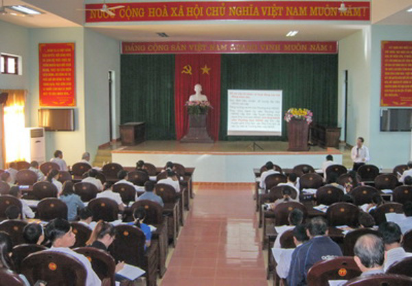 Huyện Krông Ana tổ chức Hội nghị phổ biến, giới thiệu các luật mới ban hành