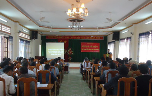 Phòng Tư pháp huyện Ea H’leo tổ chức Hội nghị tập huấn nghiệp vụ công tác phổ biến, giáo dục pháp luật cho đội ngũ tuyên truyền viên trên địa bàn