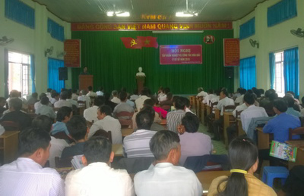 Huyện Krông Bông tổ chức Hội nghị tập huấn nghiệp vụ hòa giải ở cơ sở