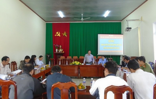 Hội đồng phối hợp phổ biến, giáo dục pháp luật tỉnh tổ chức Hội nghị đánh giá kết quả hoạt động năm 2015 và triển khai phương hướng nhiệm vụ năm 2016
