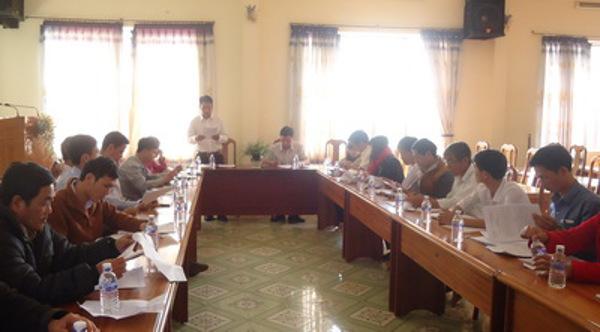 Huyện Ea H’leo tổ chức Hội nghị triển khai nhiệm vụ công tác tư  pháp năm 2015