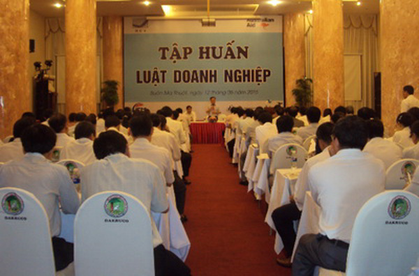 Hội nghị tập huấn Luật Doanh nghiệp năm 2014