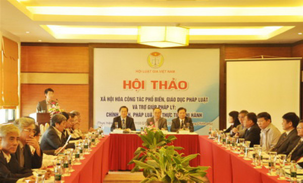 Triển khai Đề án “Xã hội hóa công tác phổ biến, giáo dục pháp luật và trợ giúp pháp lý giai đoạn 2013 - 2016” năm 2015