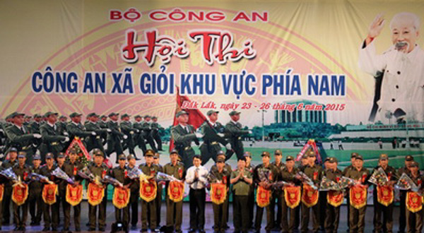 Khai mạc Hội thi "Công an xã giỏi khu vực phía Nam"