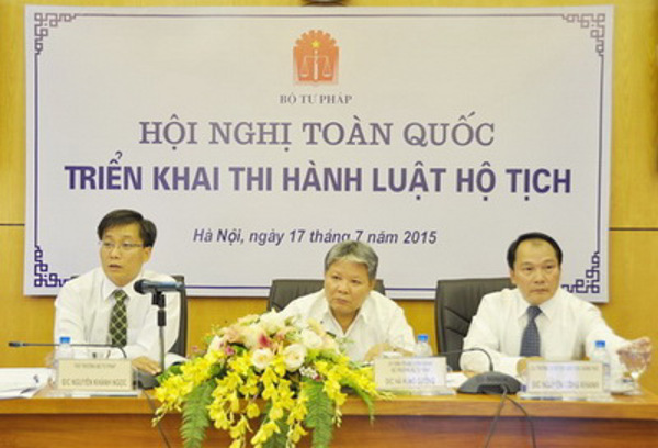 Hội nghị trực tuyến toàn quốc triển khai thi hành Luật Hộ tịch