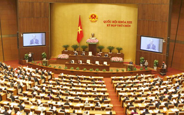 Kỳ họp thứ 9, Quốc hội khóa XIII thông qua 11 Luật, 04 Nghị quyết