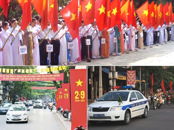 Tăng cường bảo đảm trật tự an toàn giao thông trong đợt nghỉ Lễ Quốc khánh 2/9 và khai giảng năm học mới 2015 - 2016