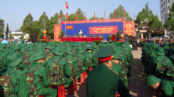 Triển khai thi hành Luật Nghĩa vụ quân sự