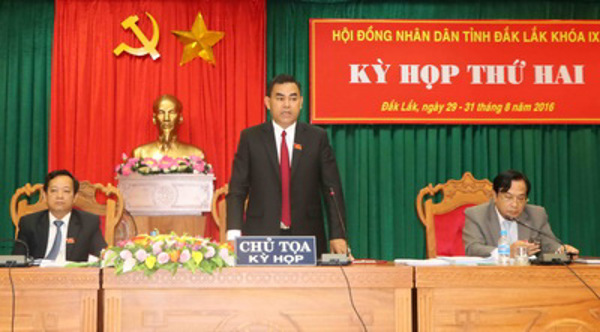 Hội đồng nhân dân tỉnh Đắk Lắk ban hành Nghị quyết về Chương trình hoạt động giám sát năm 2017