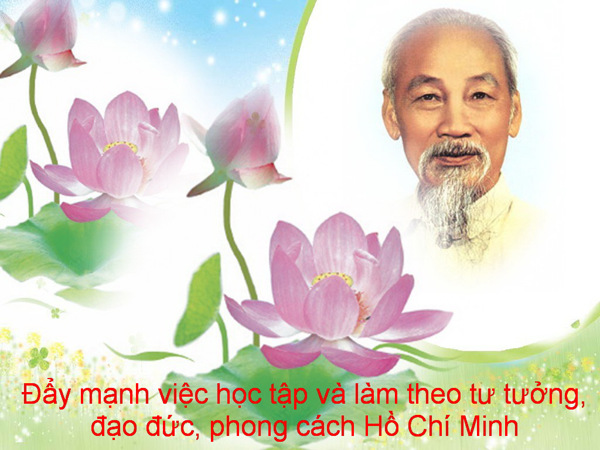 Đẩy mạnh việc học tập và làm theo tư tưởng, đạo đức, phong cách Hồ Chí Minh