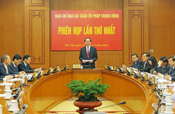 Chương trình trọng tâm công tác cải cách tư pháp giai đoạn 2016 - 2021  trên địa bàn tỉnh