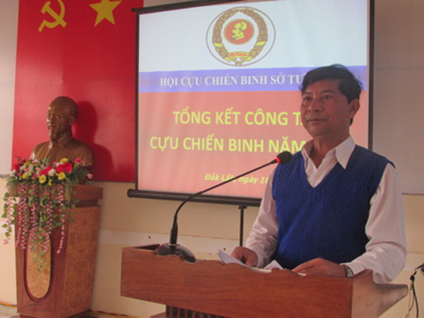 Hội Cựu chiến binh Sở Tư pháp tổ chức Hội nghị tổng kết hoạt động năm 2016