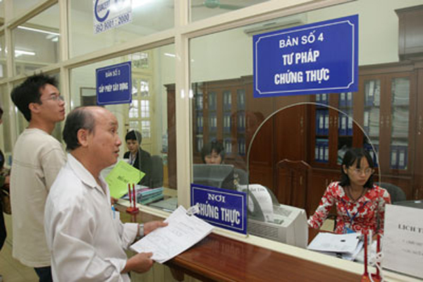 Sở Tư pháp hướng dẫn thu lệ phí và các chi phí và các chi phí khác liên quan đến hoạt động chứng thực 