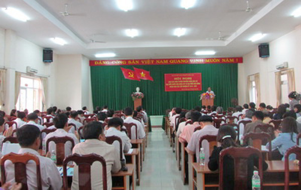 Sở Tư pháp đẩy mạnh công tác tuyên truyền bầu cử đại biểu Quốc hội khóa XIV và đại biểu Hội đồng nhân dân các cấp nhiệm kỳ 2011 - 2016 bằng nhiều hình thức đa dạng phong phú