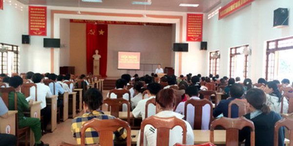 Ủy ban nhân dân huyện Krông Ana tổ chức hội nghị phổ biến, giới thiệu luật mới ban hành