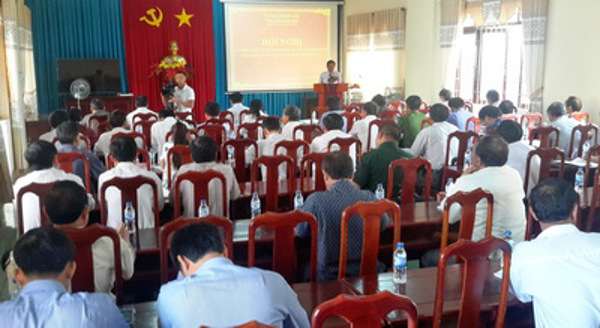 UBND thị xã Buôn Hồ tổ chức hội nghị phổ biến, quán triệt các luật mới ban hành tại kỳ họp thứ 10, Quốc Hội khóa XIII