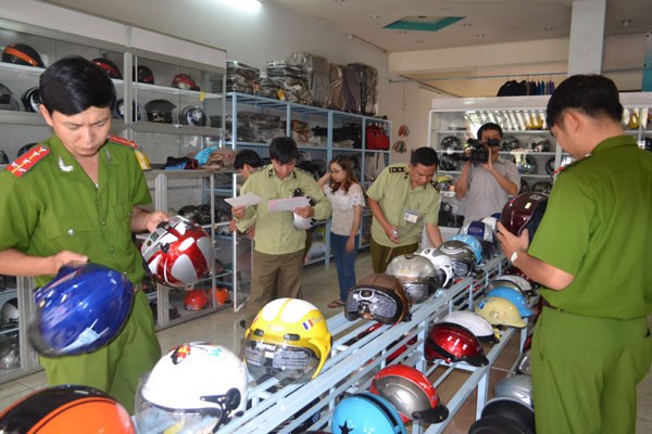 Điều kiện kinh doanh mũ bảo hiểm cho người đi mô tô, xe máy