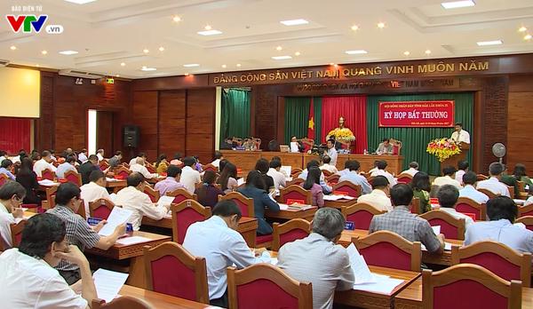 Thông qua một số Nghị quyết của HĐND tỉnh tại kỳ họp bất thường của HĐND tỉnh khóa IX, tháng 10 năm 2017