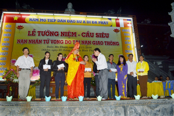 Kế hoạch tổ chức “Lễ tưởng niệm và cầu siêu các nạn nhân tử vong vì tai nạn giao thông” năm 2017