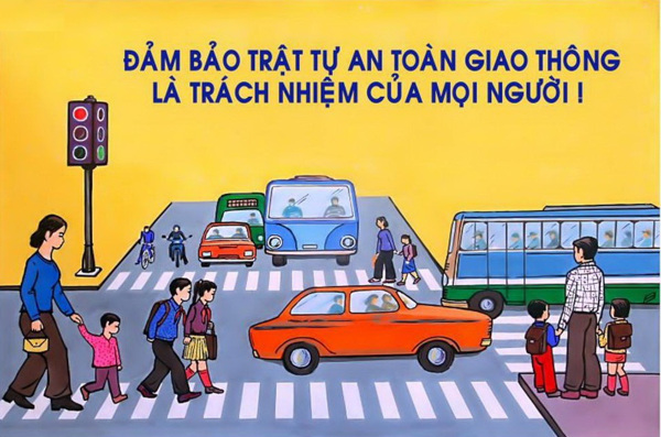 Chủ đề của năm an toàn giao thông 2017 là “Xây dựng văn hóa giao thông trong Thanh, Thiếu niên”