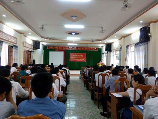 Hội nghị tập huấn nghiệp vụ quản lý xử lý vi phạm hành chính và theo dõi thi hành pháp luật năm 2017.