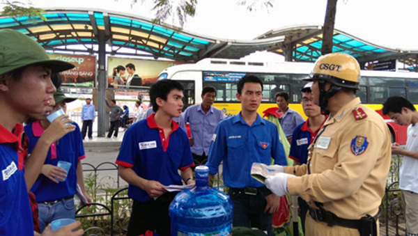  Đảm bảo trật tự an toàn giao thông cho kỳ thi Trung học phổ thông Quốc gia và kỳ thi Đại học, Cao đẳng