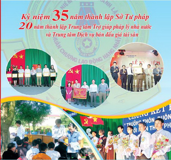  SỞ TƯ PHÁP TỰ HÀO 35 NĂM PHẤN ĐẤU CHO SỰ PHÁT TRIỂN CỦA ĐẮK LẮK 
