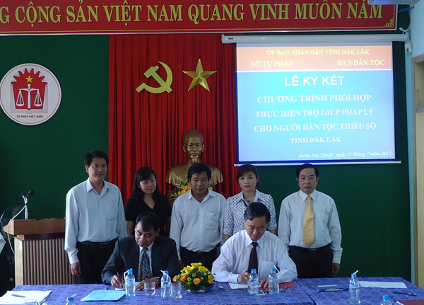 20 năm thành lập Trung tâm Trợ giúp pháp lý tỉnh Đắk Lắk 