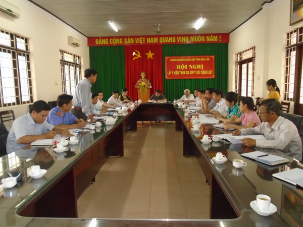 Xây dựng văn bản quy phạm pháp luật – một trong những nhiệm vụ trọng tâm hàng đầu của Tư pháp Đắk Lắk