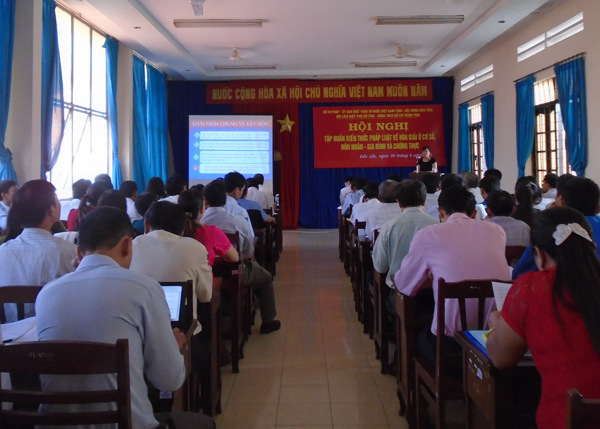 NHỮNG KẾT QUẢ NỔI BẬT TRONG CÔNG TÁC HÀNH CHÍNH TƯ PHÁP 