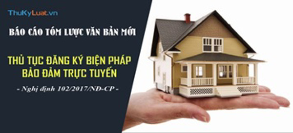 Nghị định quy định thủ tục đăng ký biện pháp bảo đảm tài sản