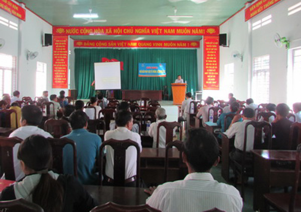  Hội nghị phổ biến pháp luật về phòng, chống ma túy tại xã Krông Na, huyện Buôn Đôn