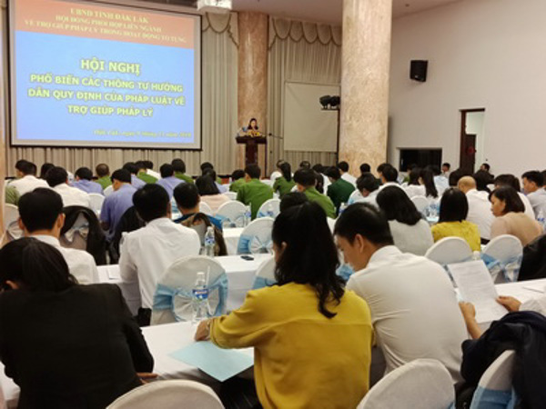 Tổ chức Hội nghị tập huấn nghiệp vụ trợ giúp pháp lý năm 2018 