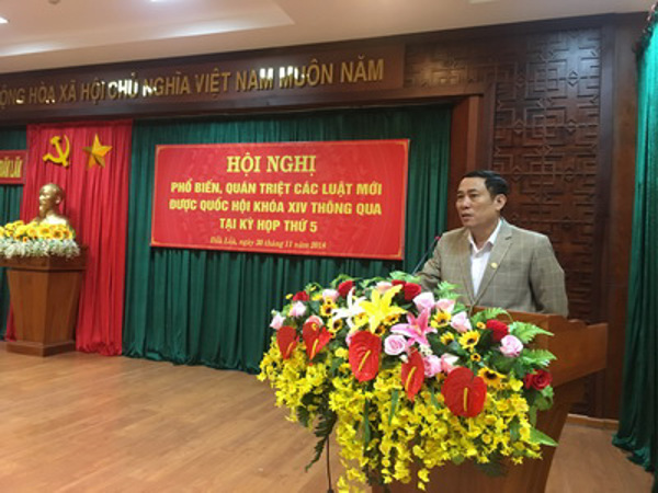 Kết quả 4 năm thực hiện Đề án “ Đẩy mạnh phổ biến nội dung cơ bản của Công ước quốc tế và pháp luật Việt Nam về các quyền dân sự, chính trị” trên địa bàn tỉnh Đắk Lắk