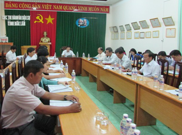  Hội nghị trực tuyến sơ kết công tác Tư pháp 6 tháng đầu năm 2018