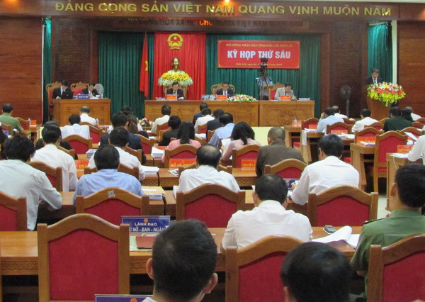 Các nghị quyết được thông qua tại kỳ họp thứ sáu Hội đồng nhân dân tỉnh Khóa IX
