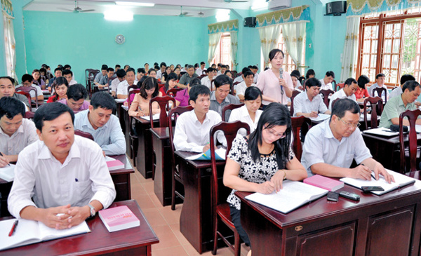 Đẩy mạnh bồi dưỡng CBCCVC trước khi bổ nhiệm