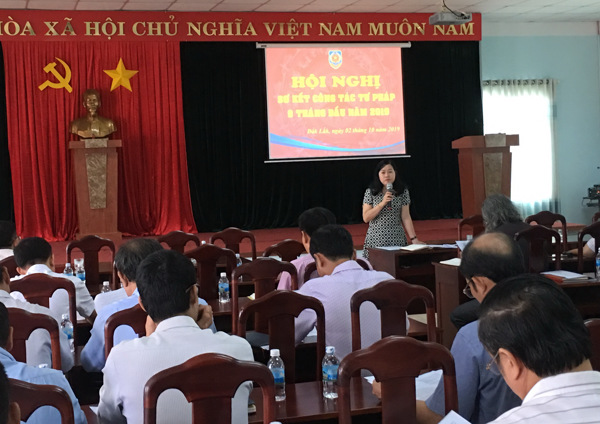Sở Tư pháp sơ kết công tác Tư pháp 9 tháng đầu năm 2019