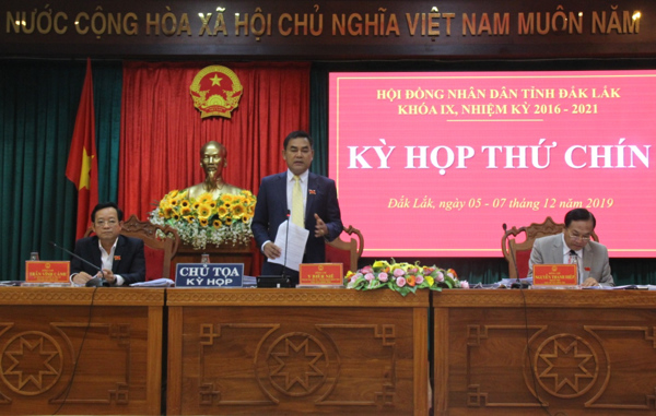 Các văn bản quy phạm pháp luật được thông qua tại Kỳ họp thứ chín, Hội đồng nhân tỉnh Khóa IX