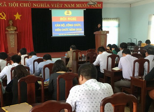 Hội nghị cán bộ, công chức, viên chức Sở Tư pháp năm 2018
