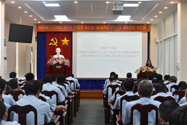 TIẾP TỤC ĐẨY MẠNH TUYÊN TRUYỀN, PHỔ BIẾN PHÁP LUẬT VỀ TRÁCH NHIỆM BỒI THƯỜNG CỦA NHÀ NƯỚC