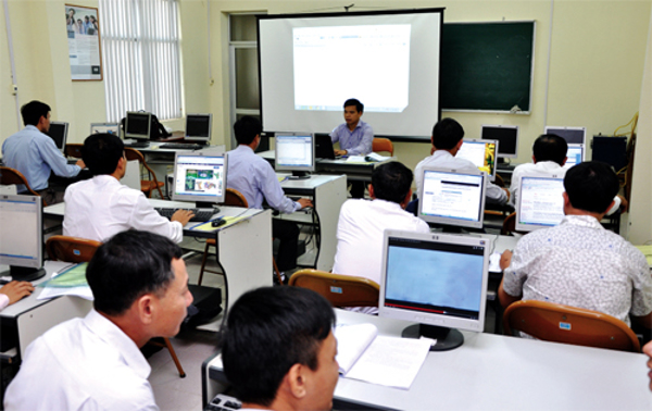 Sắp xếp, tổ chức lại các cơ sở đào tạo, bồi dưỡng cán bộ, công chức, viên chức