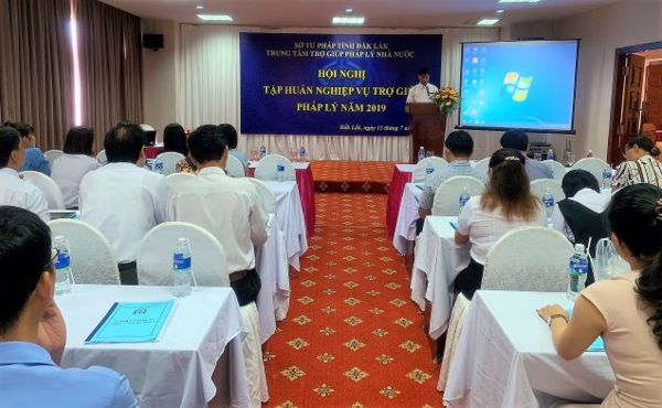 Tổ chức Hội nghị tập huấn nghiệp vụ trợ giúp pháp lý năm 2019 