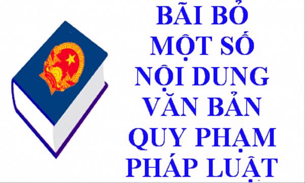 Bãi bỏ một số nội dung của Quyết định và Quy định ban hành kèm theo Quyết định số 22/2020/QĐ-UBND ngày 03/7/2020 của UBND tỉnh 