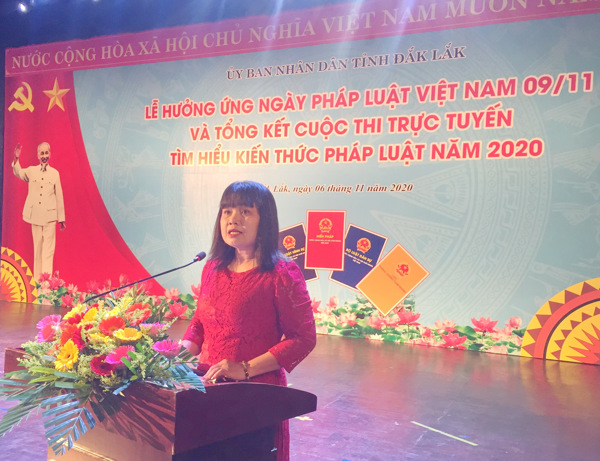  Rạng rỡ Ngày Pháp luật nước Cộng hòa xã hội chủ nghĩa Việt Nam 09/11 năm 2020