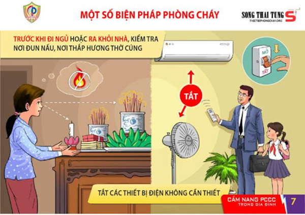  Quy định về điều kiện an toàn phòng cháy và chữa cháy đối với hộ gia đình